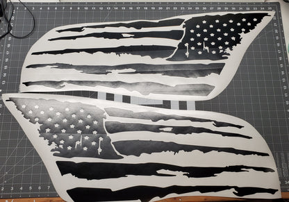 Distressed Fender Flag Wrap